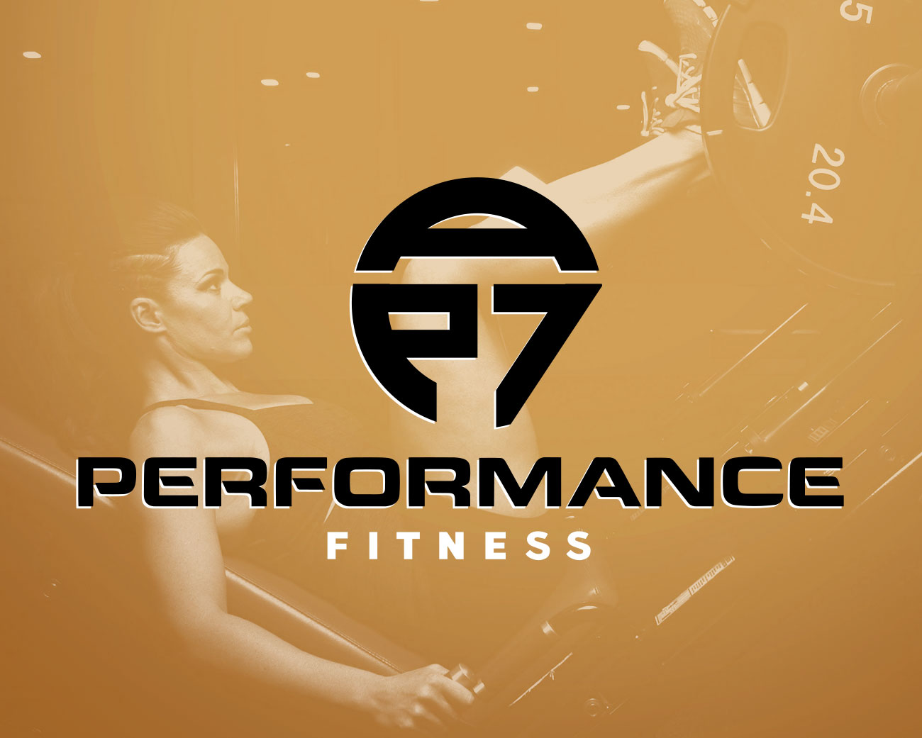 a clickable image of a logo design for a fitness brand